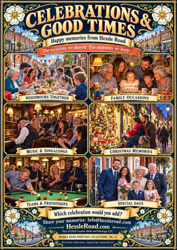 Celebrations & Good Times illustrated artwork