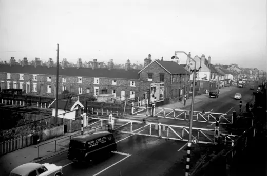 Hessle Road Dairycoates crossing — 1960